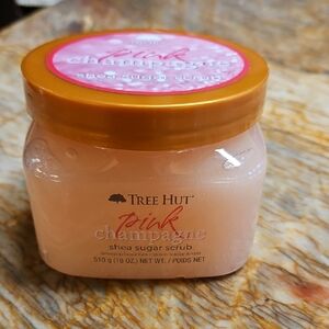 TREE HUT Pink Champagne Shea Sugar Scrub NEW